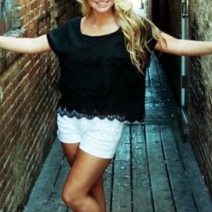 Ya laser cut out shirt